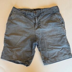 American Eagle Mens Gray Khaki Short